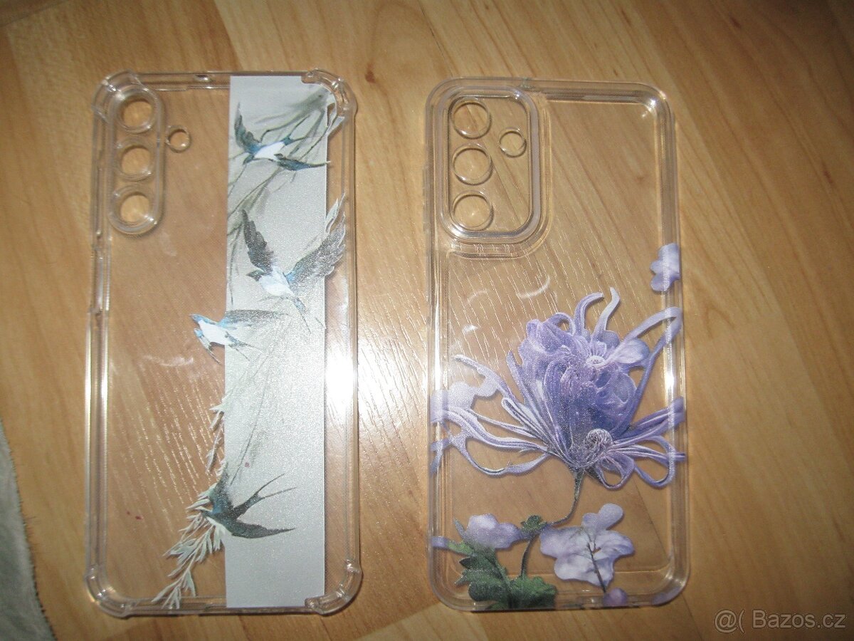 transparentní silikonový obal na samsung a15/16 - 2