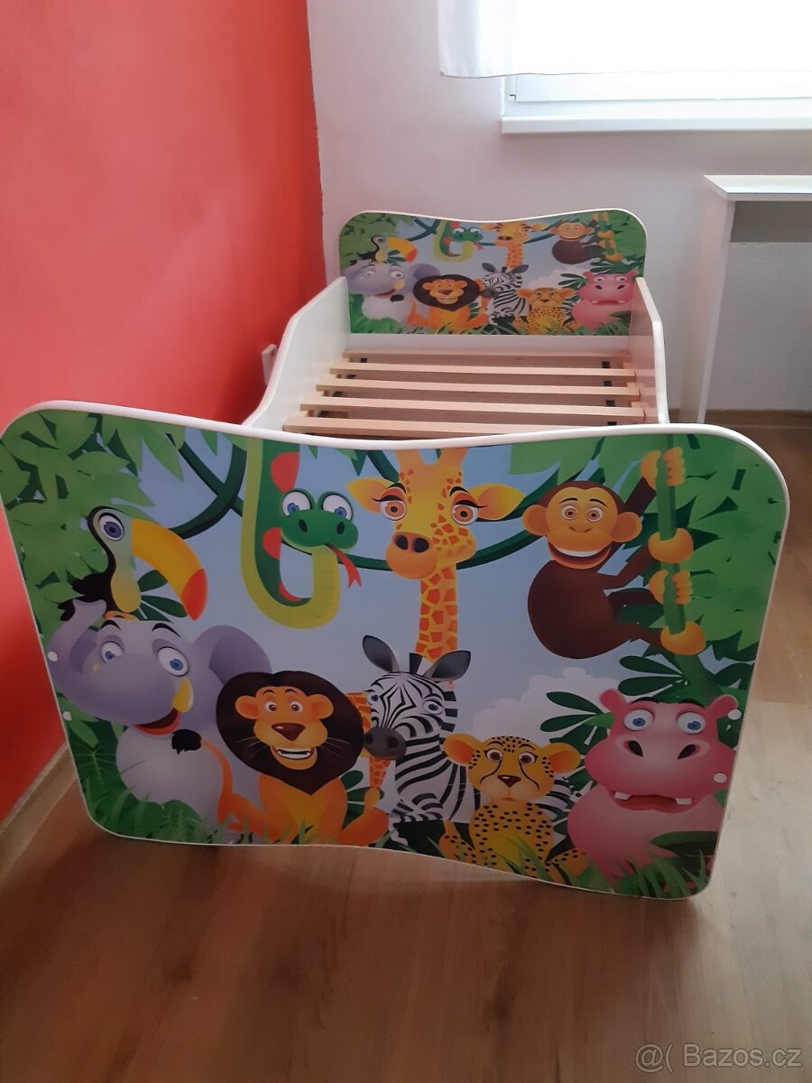 Prodám dětskou postel s komorou - 2