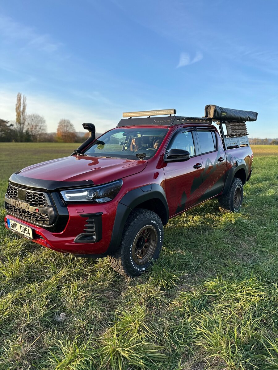 Toyota hilux roofrack zahradka atest 8sd - 2