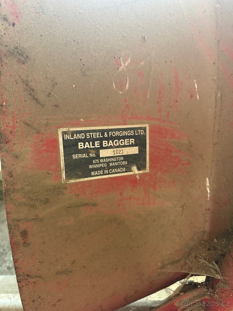 Bale bagger - balička balíku ruční - 2