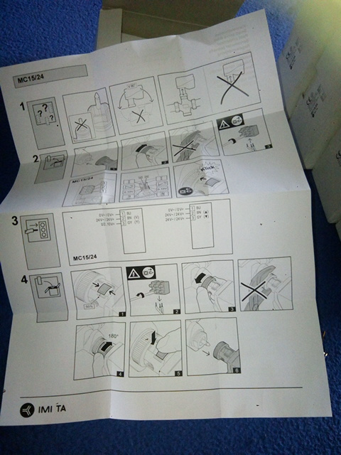 servopohon elektrický IMI TA-MC15, 24V, 0-10V - 3ks - 2