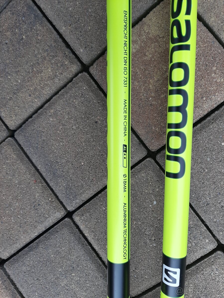 Salomon lyžařšké hůlky 110 cm - 2