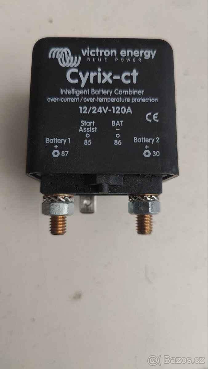 Prodám připínací relé Cyrix CT, Victron Energy 12V - 2