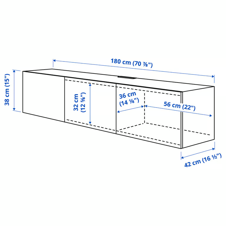 TV stolek Besta Ikea - 2