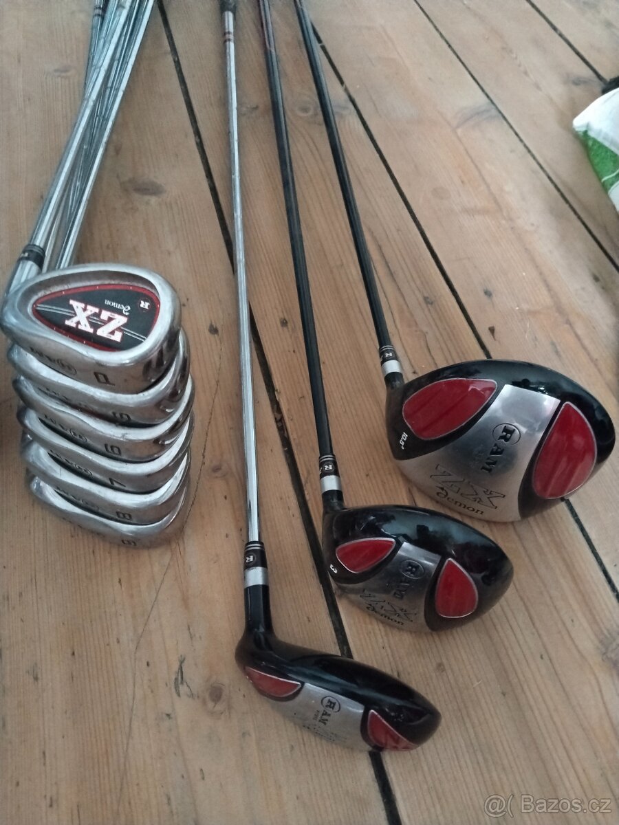 2 sady golfových holí - 2
