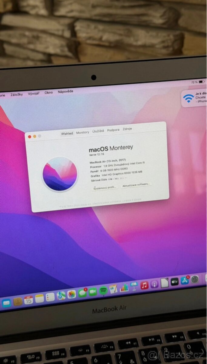 MacBook Air 2017 - TOP stav - 2