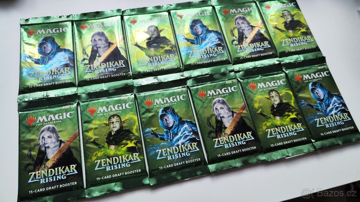 Magic the Gathering MTG 12ks draft boostru Zendikar Rising - 2