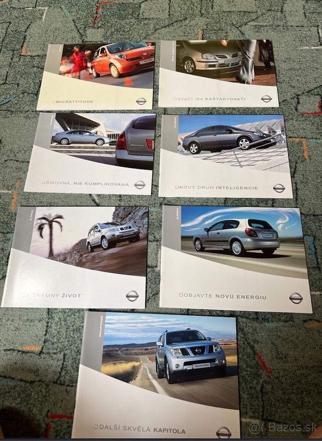 Prospekty brožury katalogy Nissan - 2