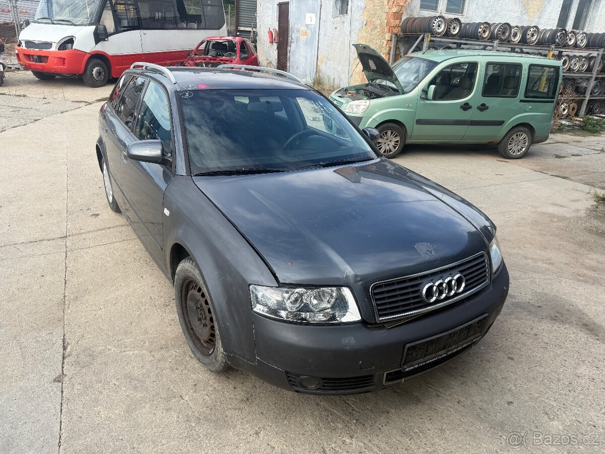 Náhradní díly - Audi A4 1.9 TDI 96kW r.v. 2002 - 2