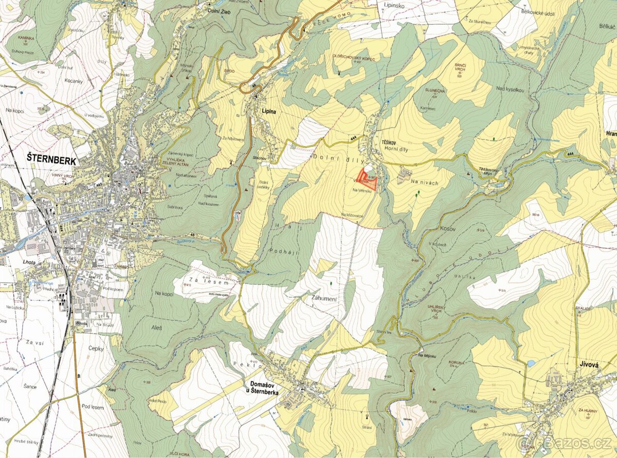Louka, prodej, Těšíkov, Šternberk, Olomouc - 2