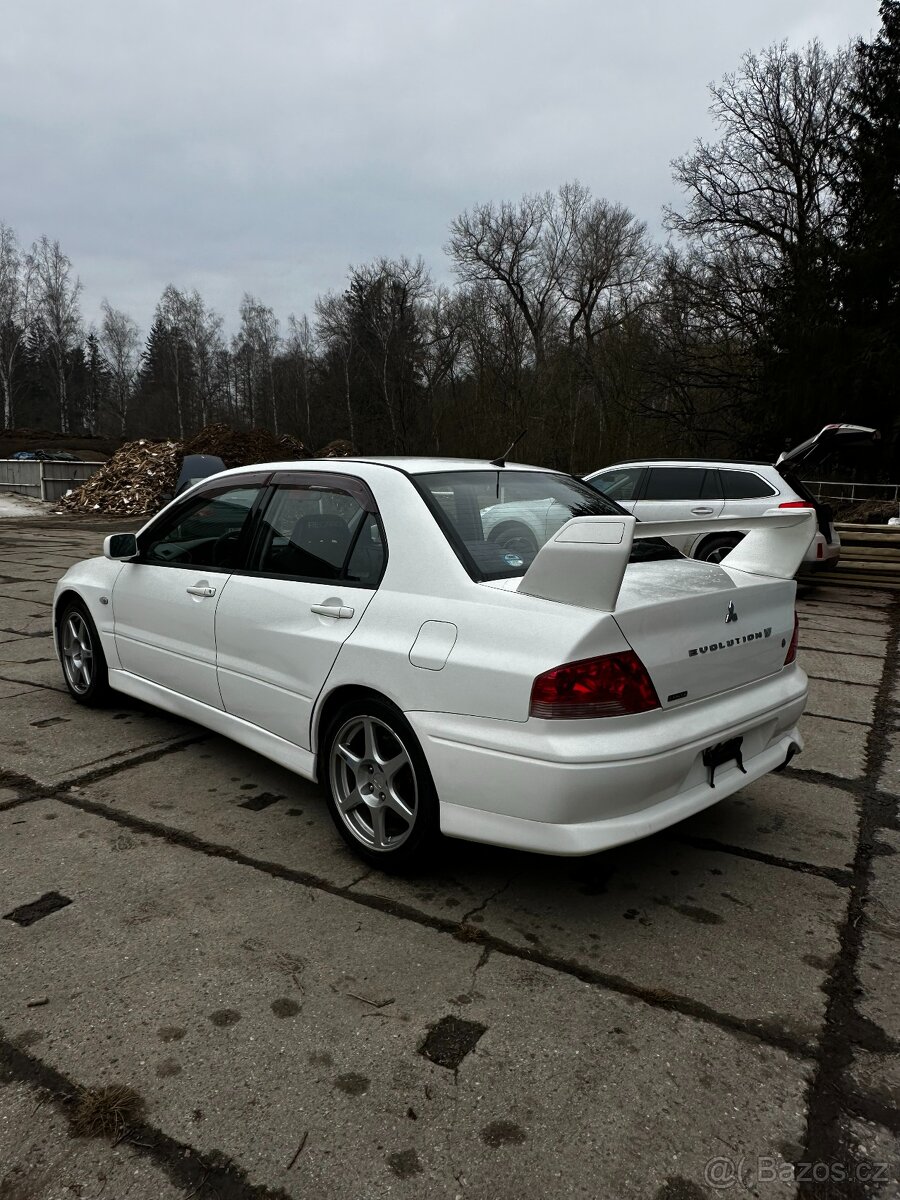 Mitsubishi Lancer EVO 7 2001 JDM LHD pěkné bez koroze, v ČR - 2