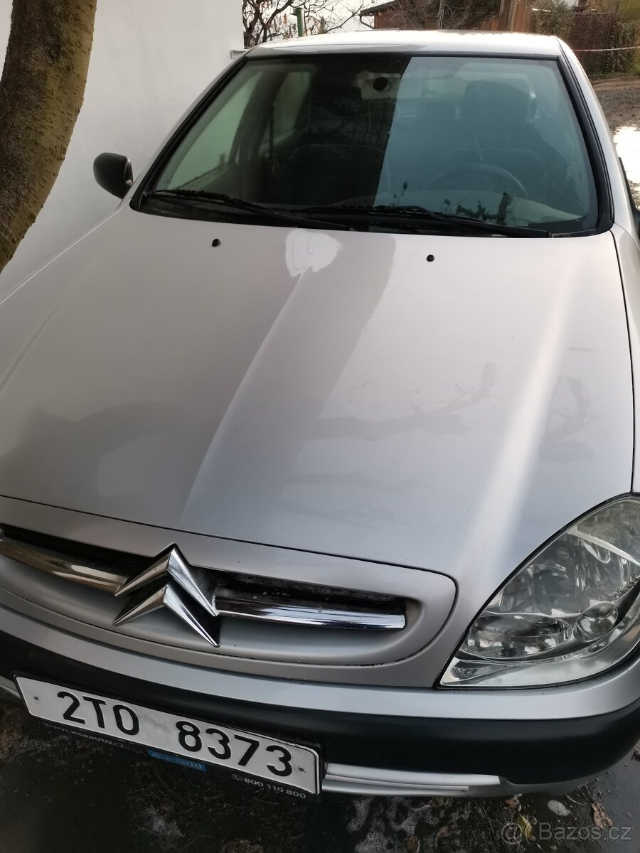 Citroën Xsara, 1,4i 55 KW N2 Liftback 2003; 63.000km + pneu - 2
