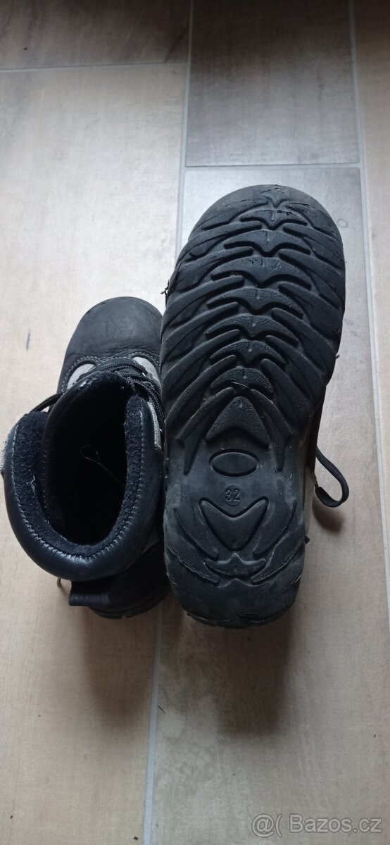 Zdravotní kotníčková kožená obuv vel. 32 - 2