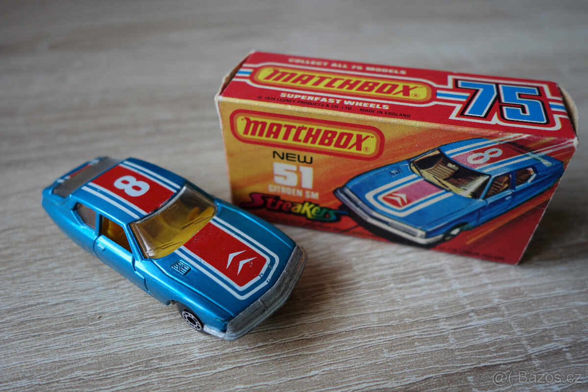 Matchbox Streakers No. 51 Citroën SM - 2