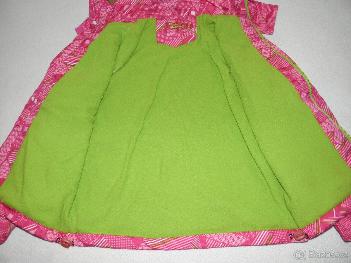 dívčí bunda s fleecem Piccola Monellina vel.134/140 - 2