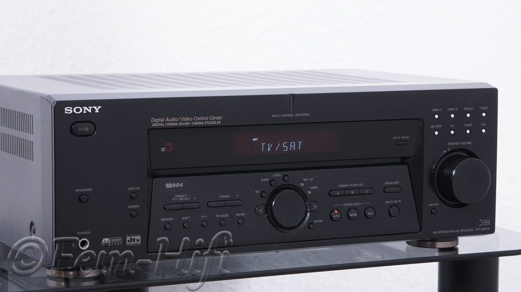 Sony STR-DE675 Digital 5.1 x 100W AV receiver, DO, FM návod - 2