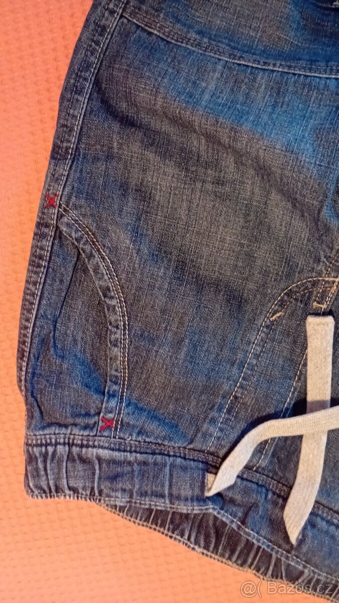 Chlapecké riflové kraťasy zn.H&M vel.104 - 2