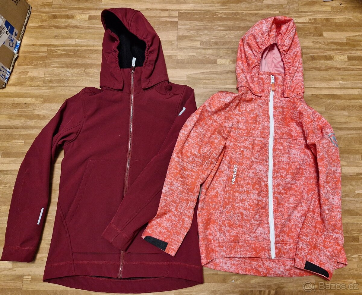 5x bunda + 2x oteplováky, vel. 140,146,152 - 2