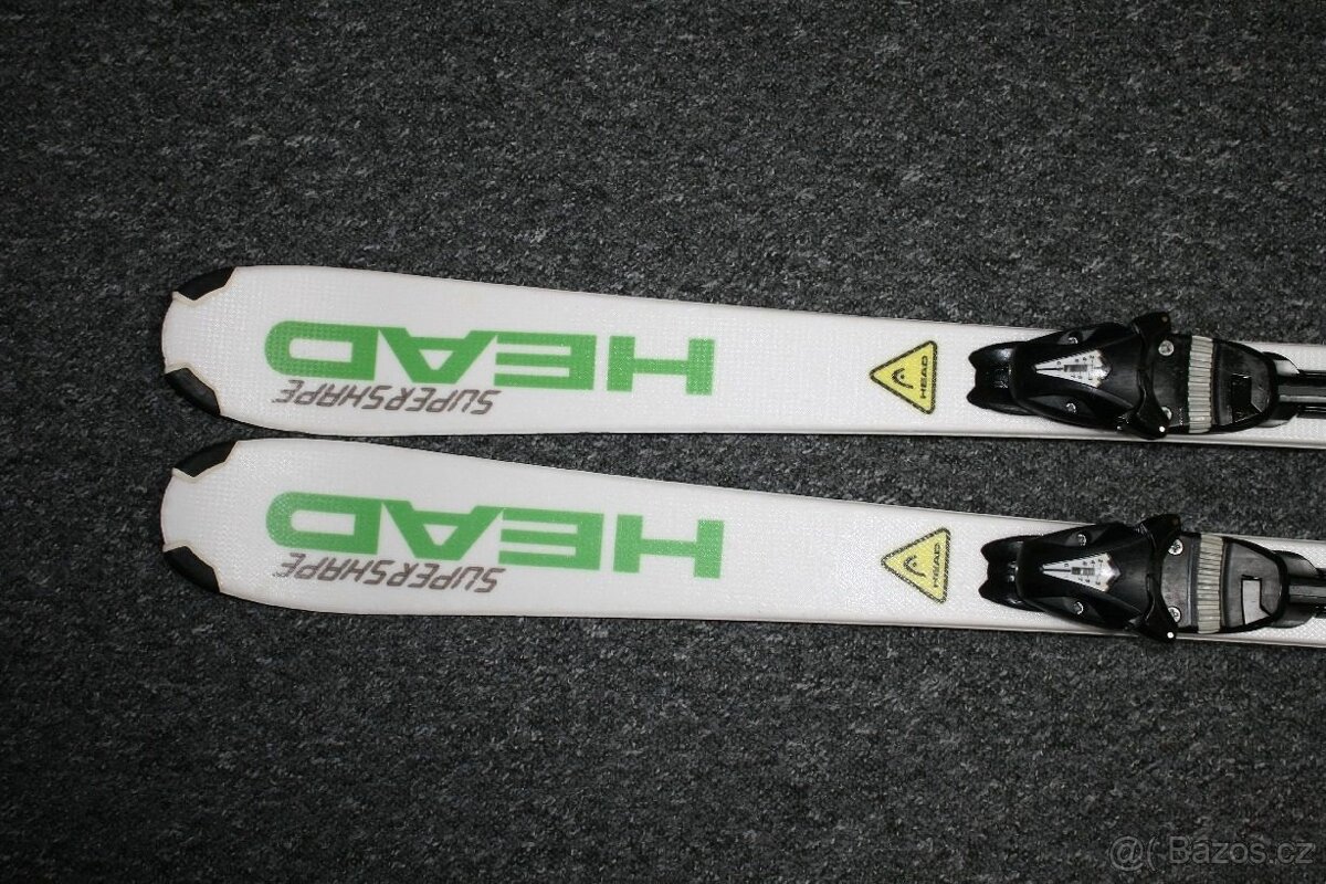 juniorské lyže Head Supershape 130 cm , lyzaky lange - 2