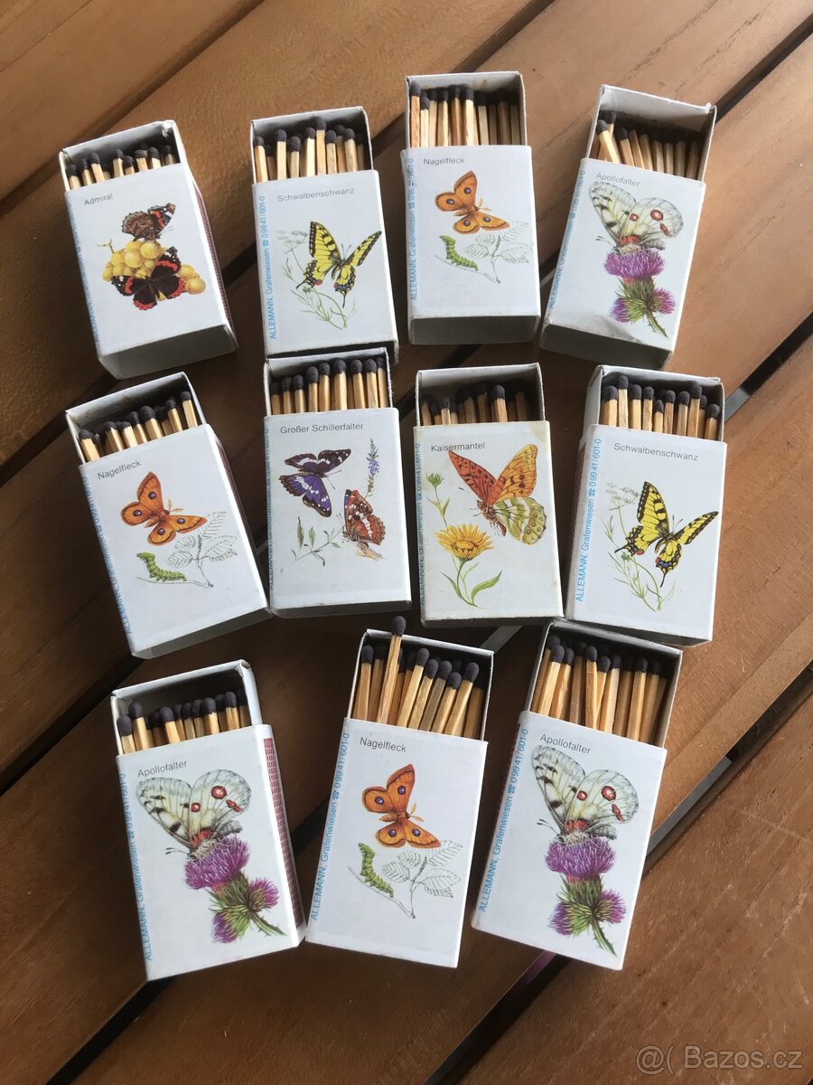 Zápalky z 90.let, 11ks - 2