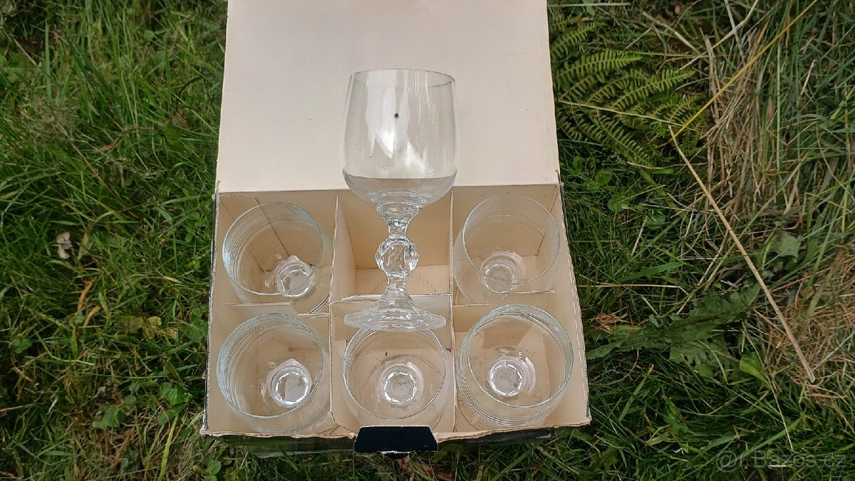 Skleničky na víno Claudia Crystalex - 2