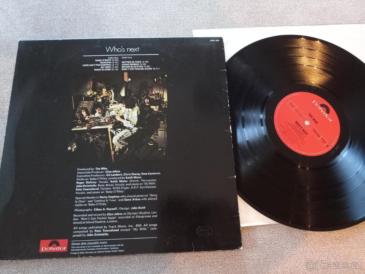 The WHO „Who s Next “ /Polydor 1971/inc.Behind Blue Eyes/ - 2