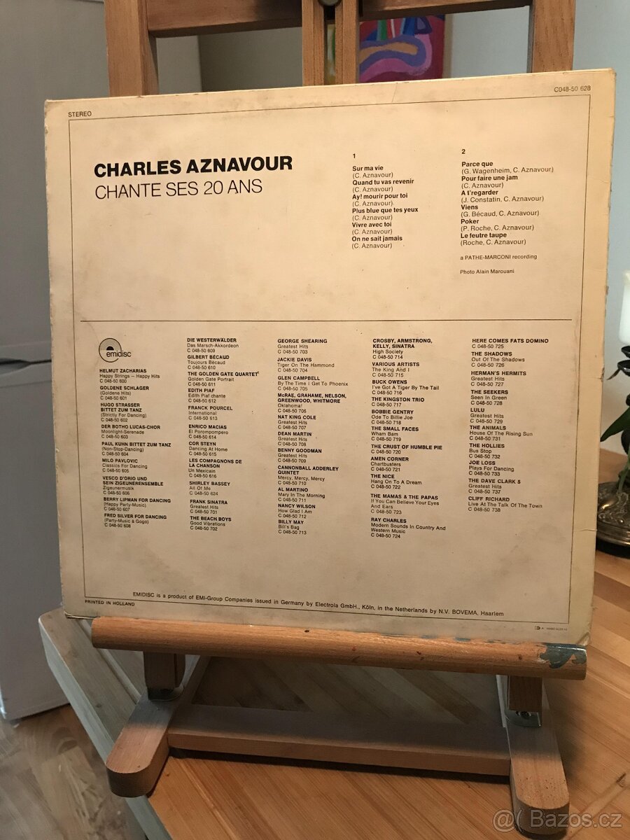 LP Charles Aznavour Chante Ses 20 Ans - 2