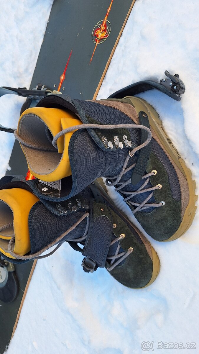 Snowboard pánský, vázání, boty - 2
