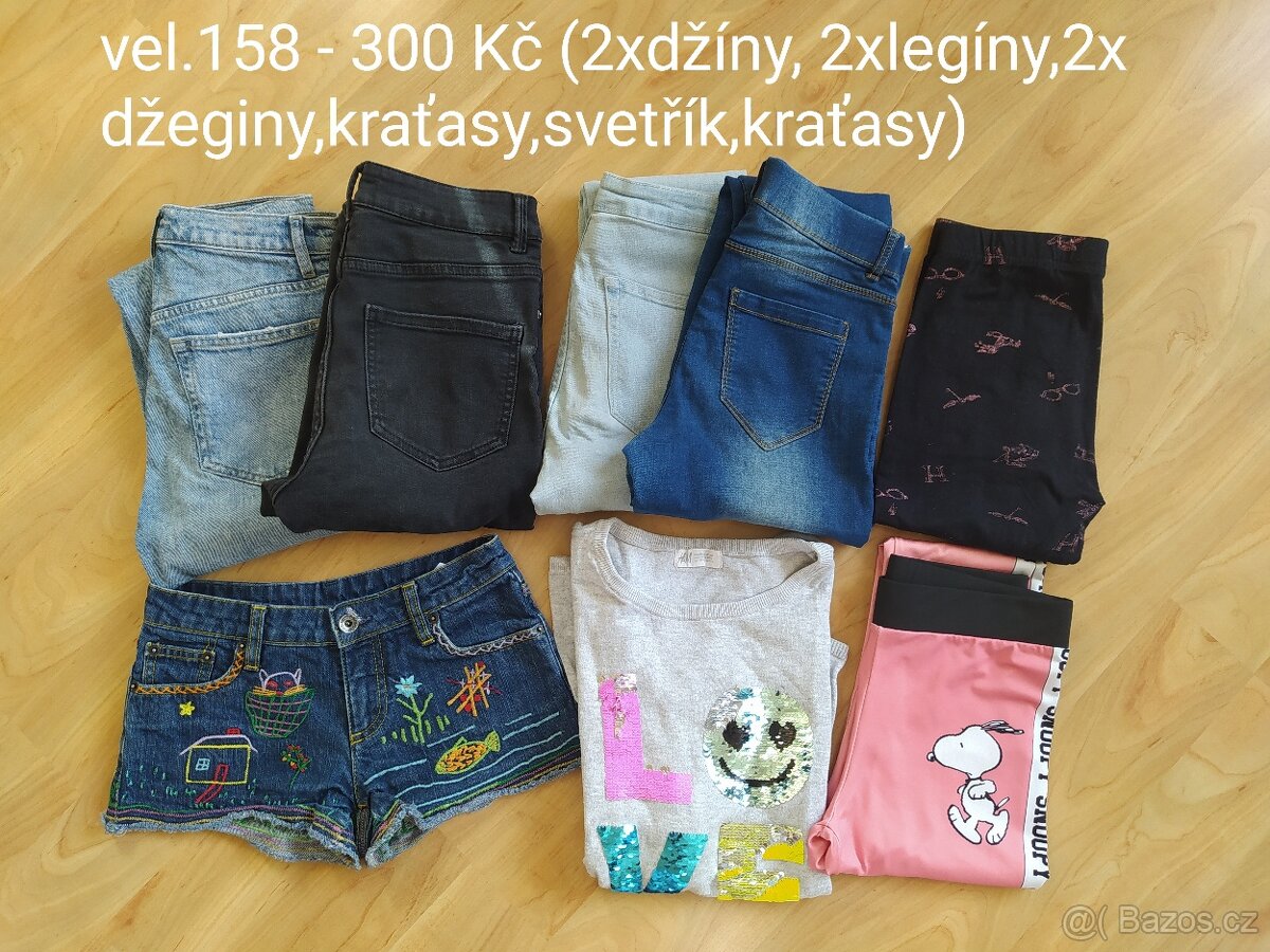 Dívčí oblečení vel.134-158 - 2