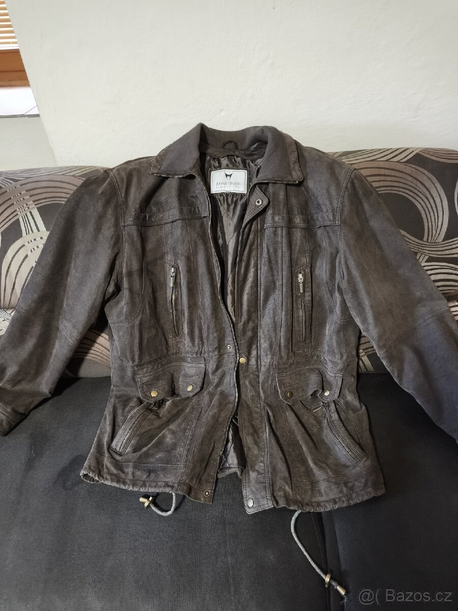 Pánská kožená parka - 2