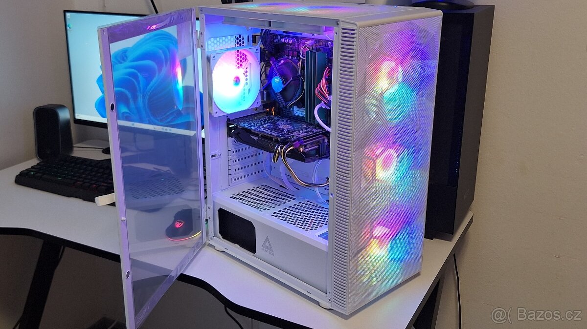 Herní PC Montech White RGB/i5-6500/RX570 8GB/16GB RAM/Win11 - 2