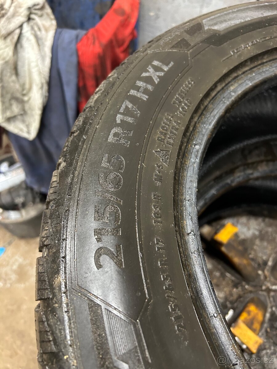 215/65 R17 zimni pneu 2 kusy - 2