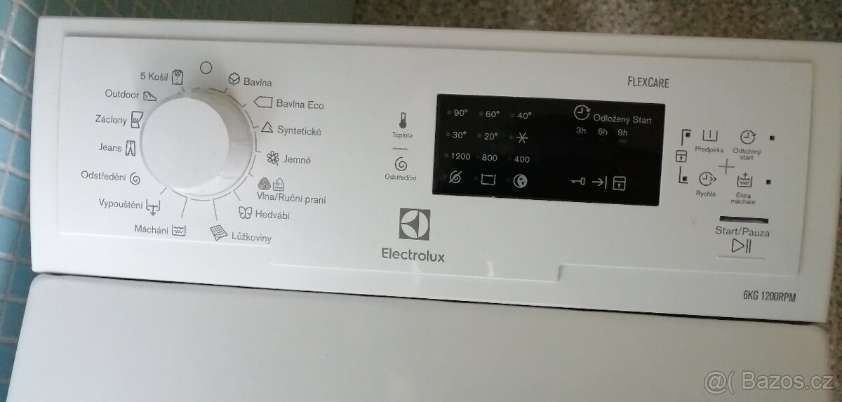 Pračka Elektrolux vrchem plněná - 2