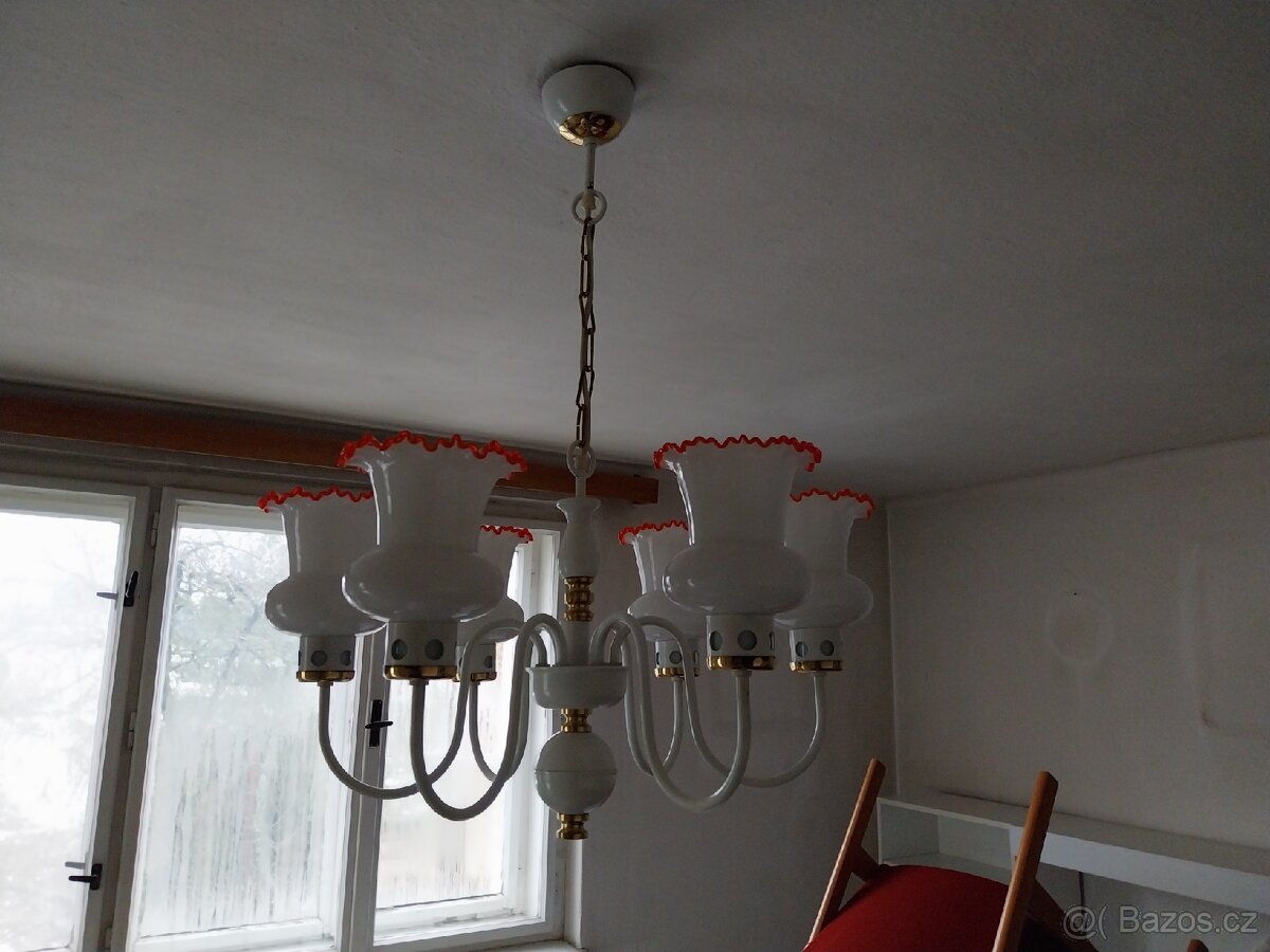 Lustr, lampička, světlo 70.léta - 2