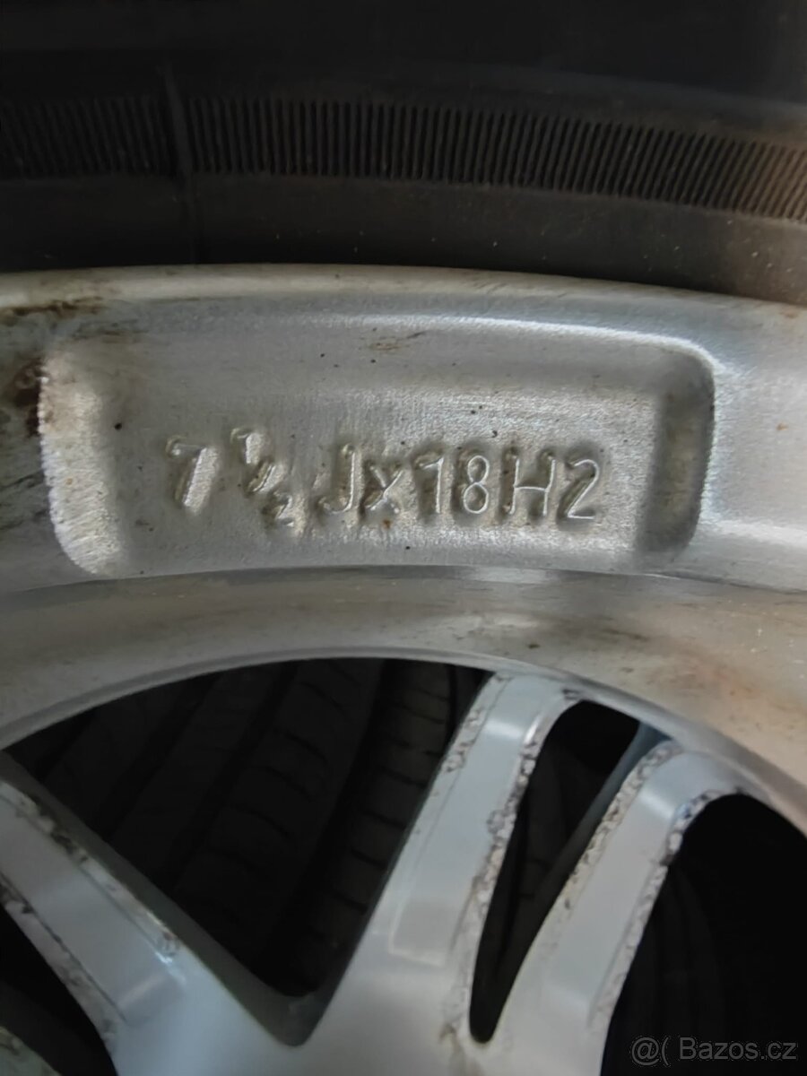 sada kol se zimními pneumatikami 225/55x18 - 2