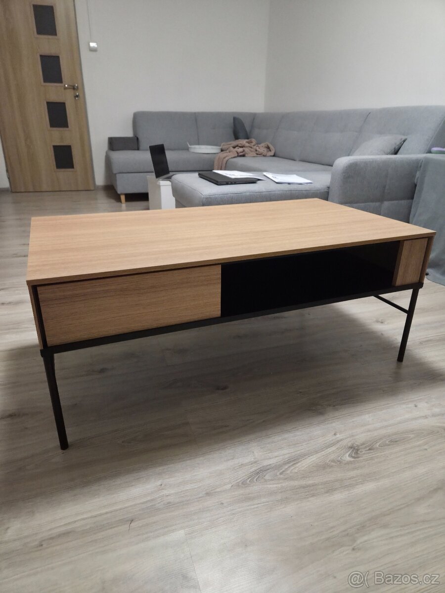 Konferenční stolek - dub linear - 2