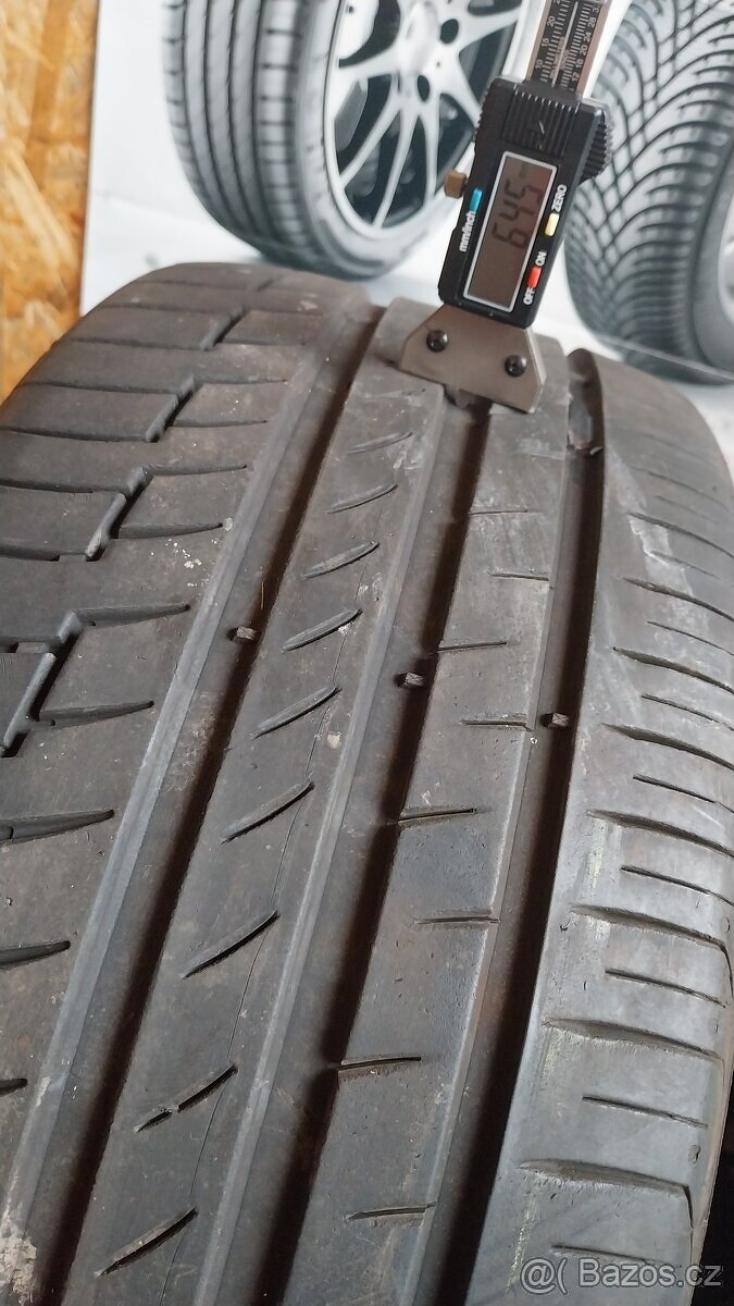 Prodám 2 x letní pneu Continental 245/45/17 - 2