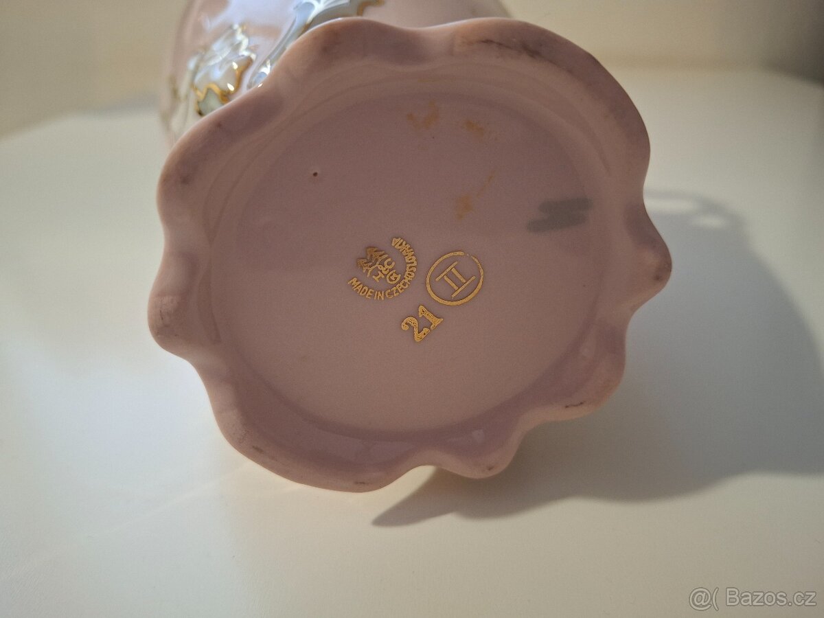 Růžový porcelán H & C 21 - 2