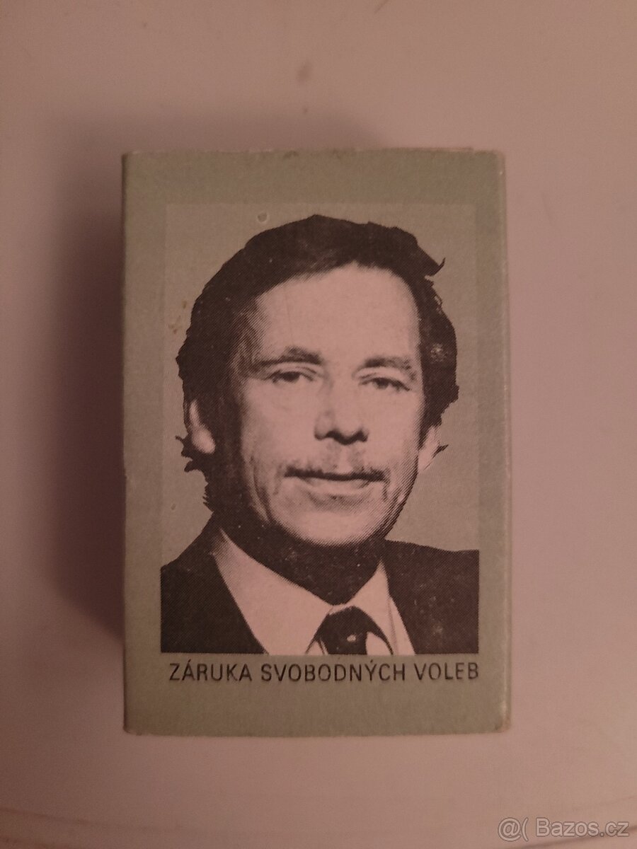 Zápalky Václav Havel - 2