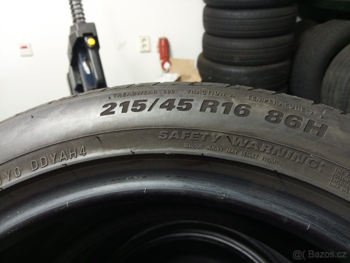 215/45 R16 Kumho Letní - 2