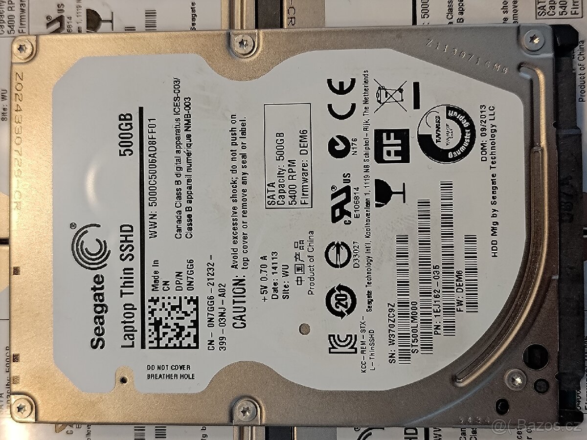 SSHD 500GB Seagate - 2
