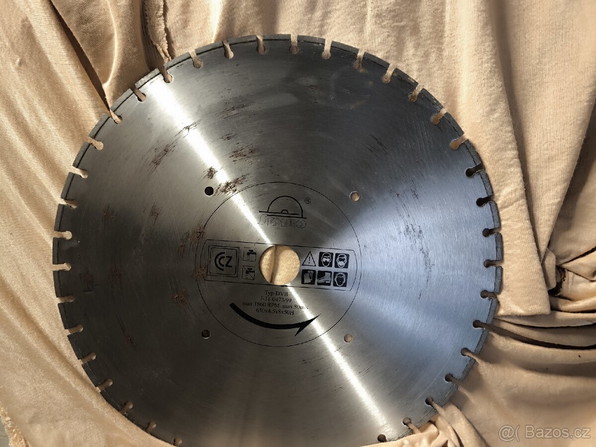Diamantový kotouč 650mm - 2
