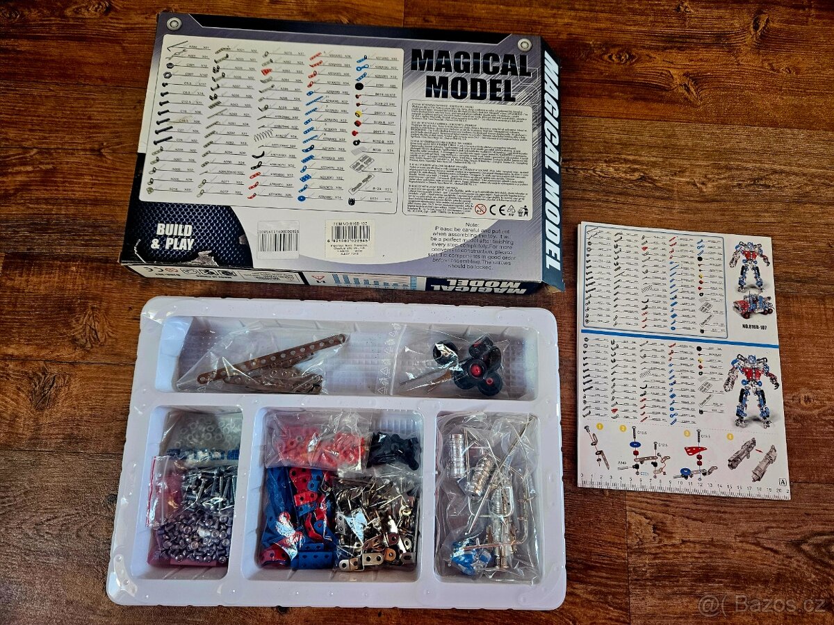 Stavebnice Magical Model auto/ robot - 2