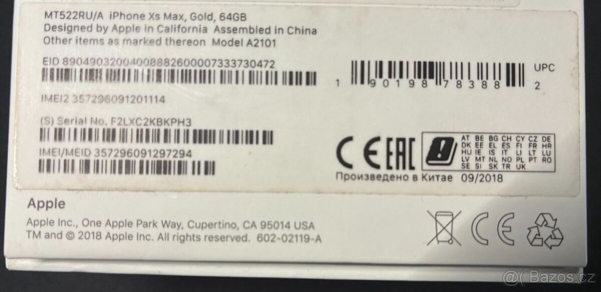 iPhone XS Max 64 GB Gold (2018) - 2
