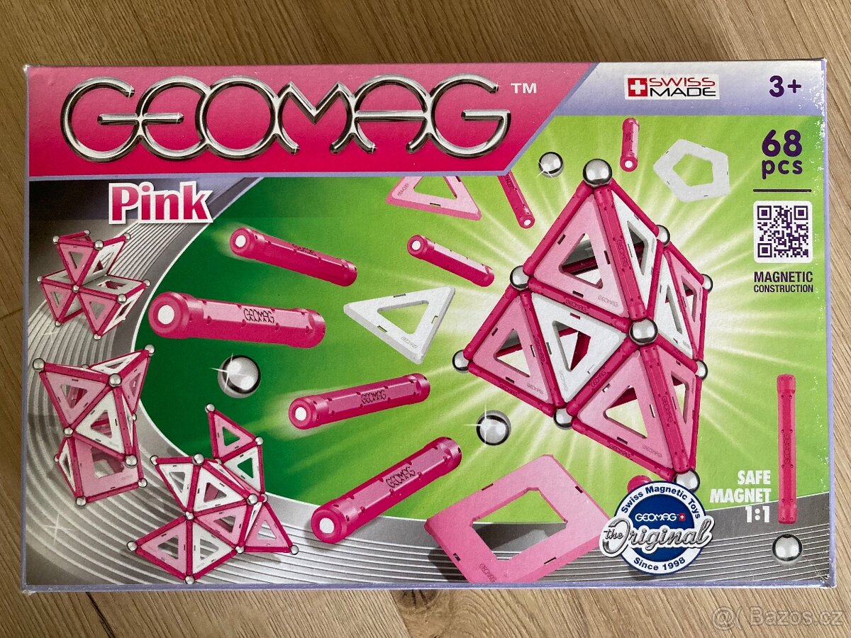 GEOMAG Pink Panels 68 dílů - 2
