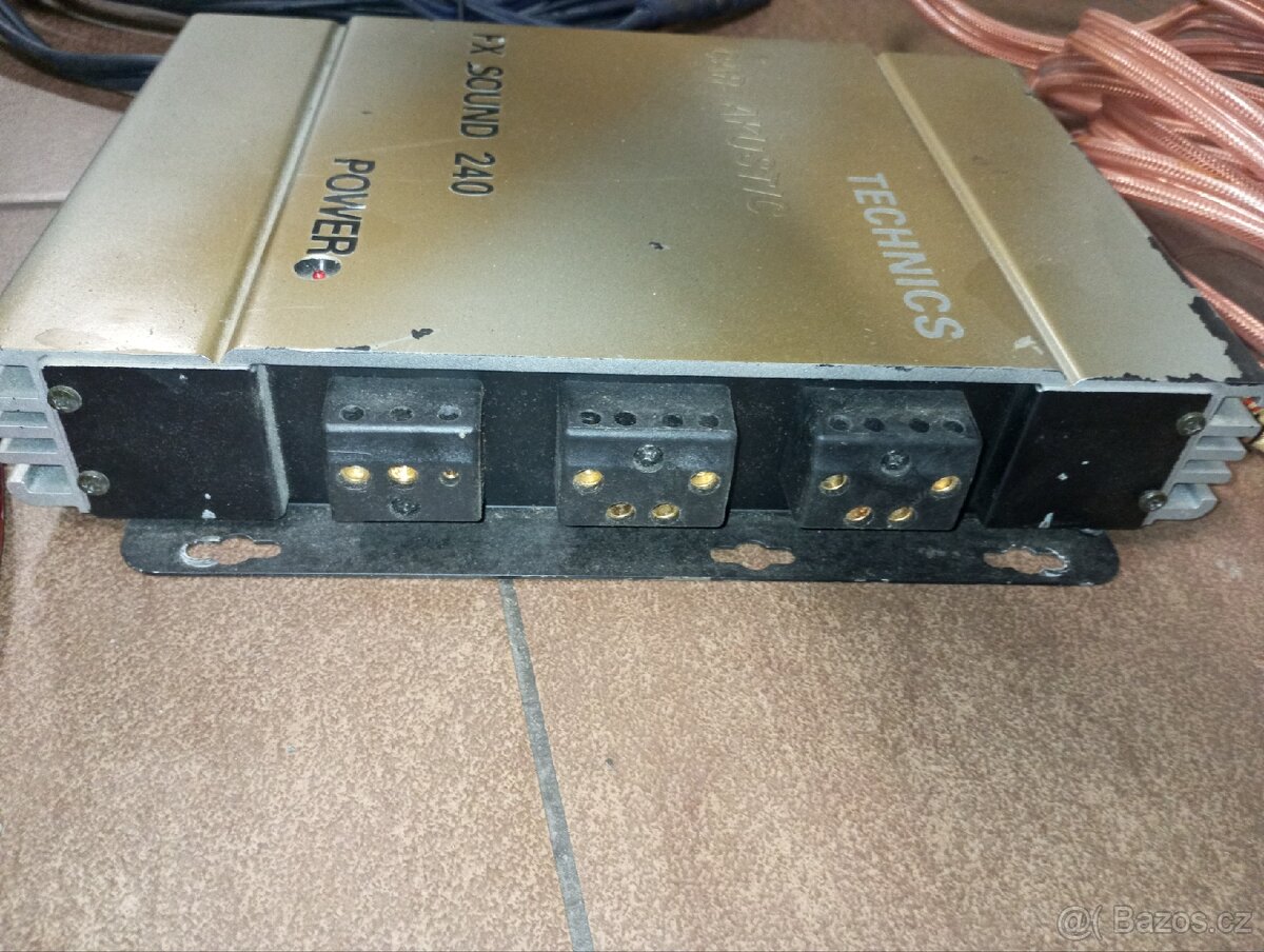 Zesilovač technix+doplňky - 2