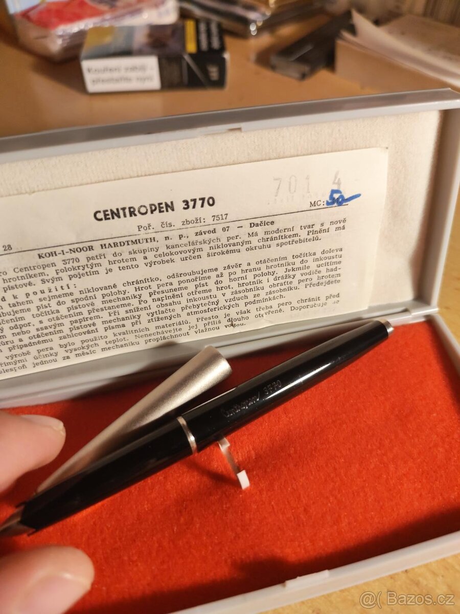 Vintage plnící pero centropen 3770 - 2