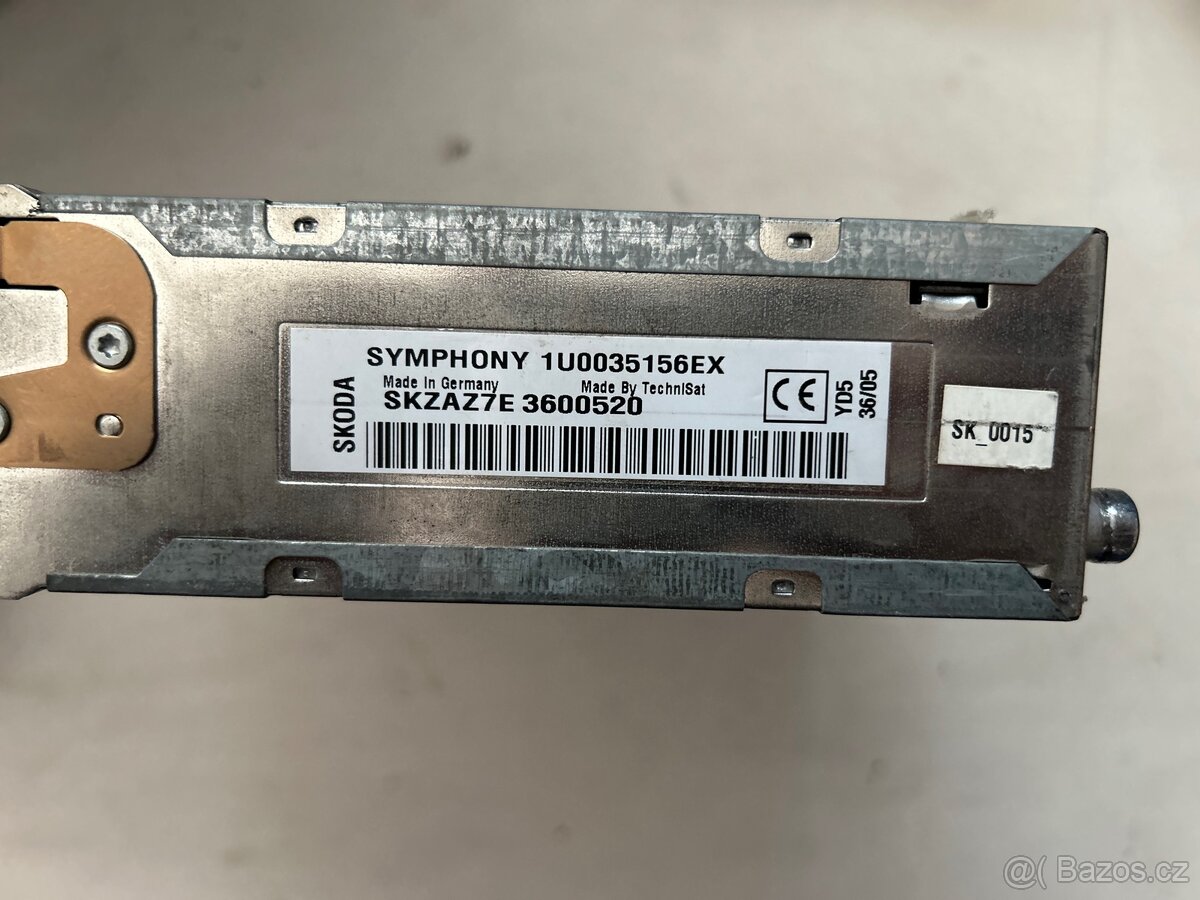 Rádio Symphony / 1U0035156EX - 2