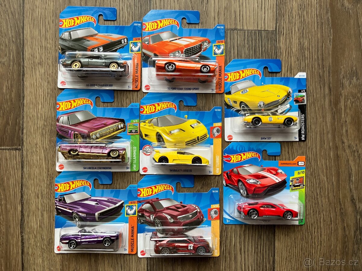 Hot Wheels autíčka - 2