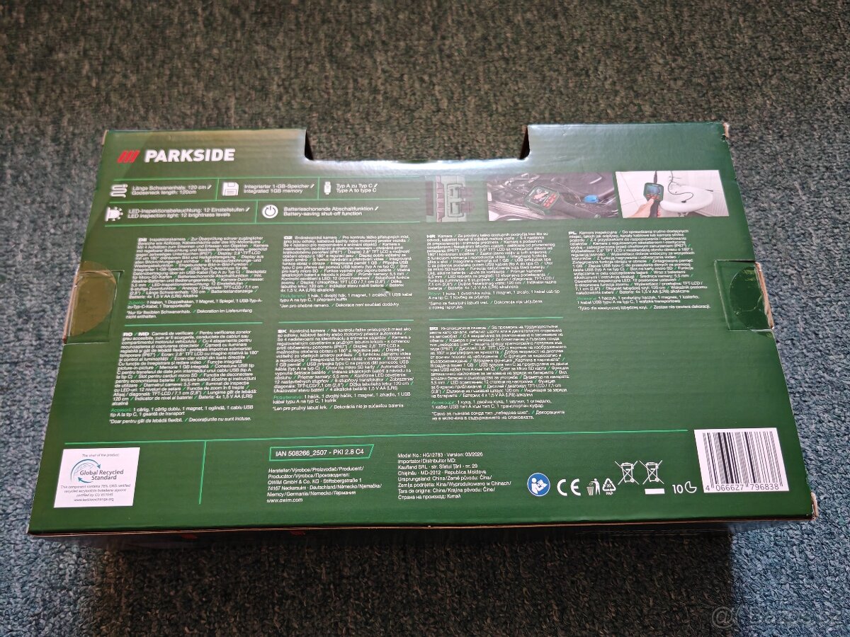 PARKSIDE® Endoskopická kamera PKIK 4.3 A2 nová - 2